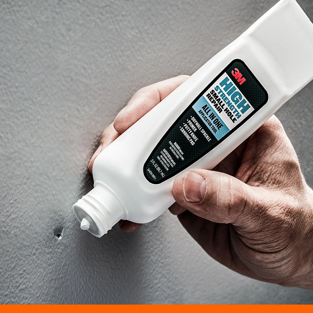 Static ad example: 3M small hole repair problem-solution ad