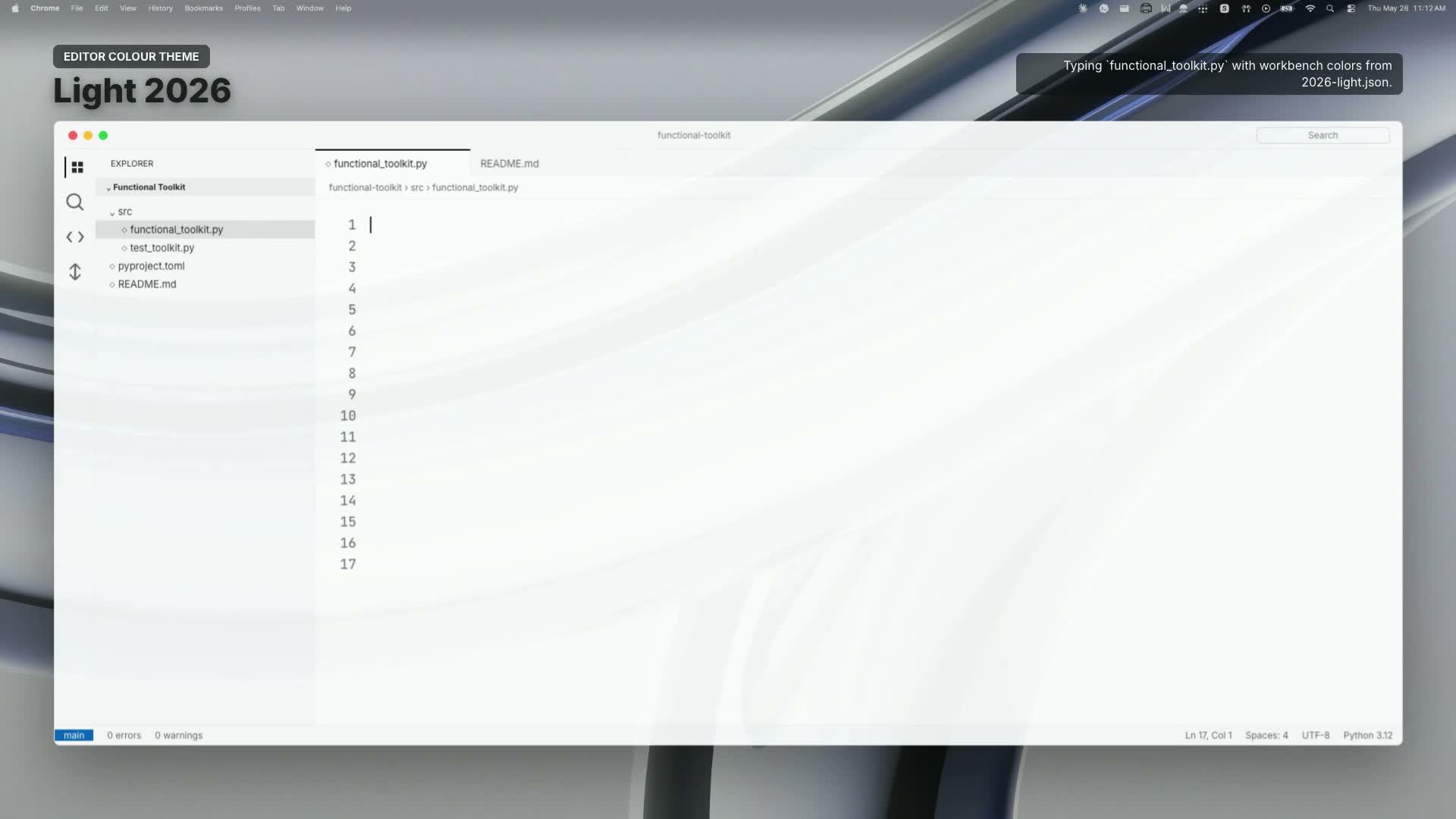 Code Theme Visualizer