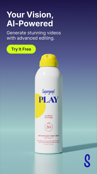 Example AI image ad